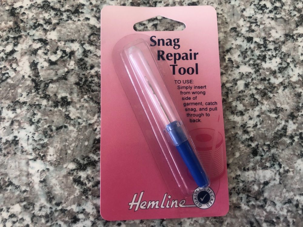 Hemline Snag Repair Needle With Cap H248
