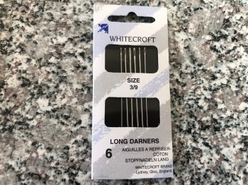 Long Darning Needles Pack of 6 Size 3/9