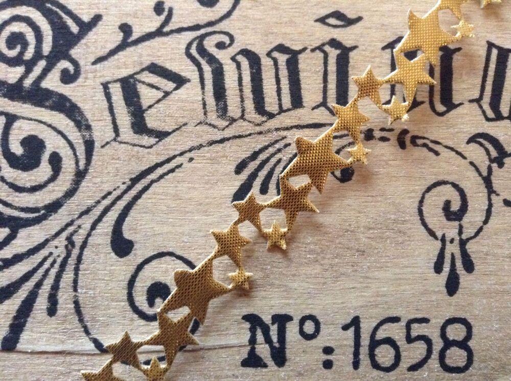 Gold Stars Trimming