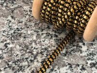Gold Metallic President Braid - Striped Lurex Trimming