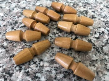 45mm Wood Toggle Buttons for Coats And Knitwear