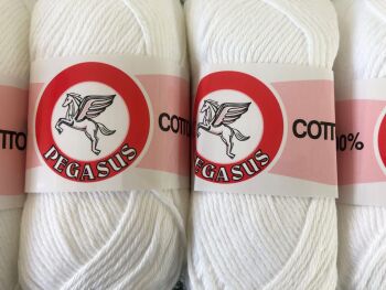 White Dishcloth Cotton 500g - Pegasus