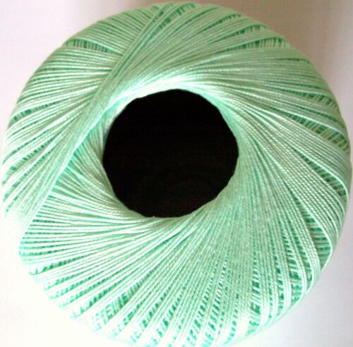 Mint Green Number 10 Ticket Crochet Cotton - Crochetta