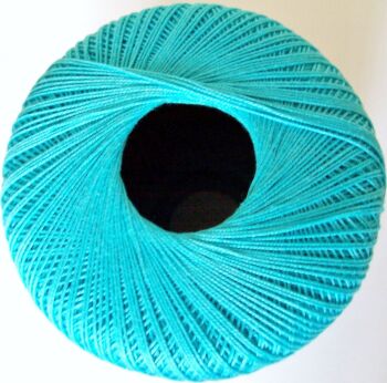 Turquoise Crochet Thread - Number 10 Cotton