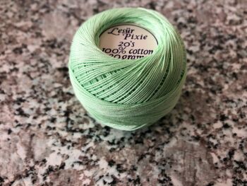 Mint Green 20s Crochet Thread