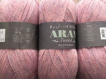 Sirdar (Hayfield) Aran Tweed With Wool 400g Ball - Berry 799