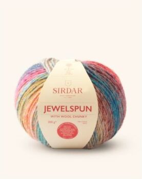 Sirdar Jewelspun Chunky With Wool – Precious Reef