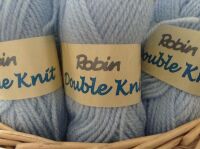 Robin Double Knitting Wool Sky Blue