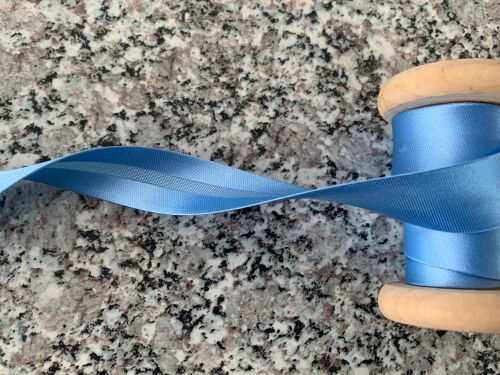 satin bias binding tape - adonis blue
