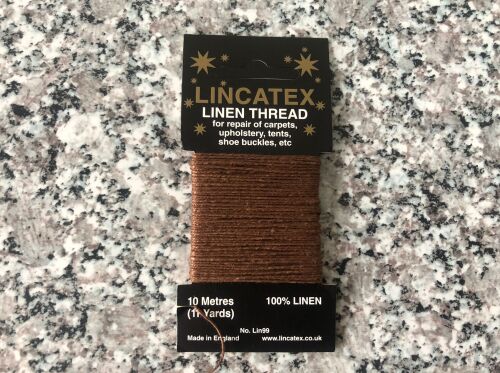 Brown Linen Sewing Thread Canvas Tents Models Making