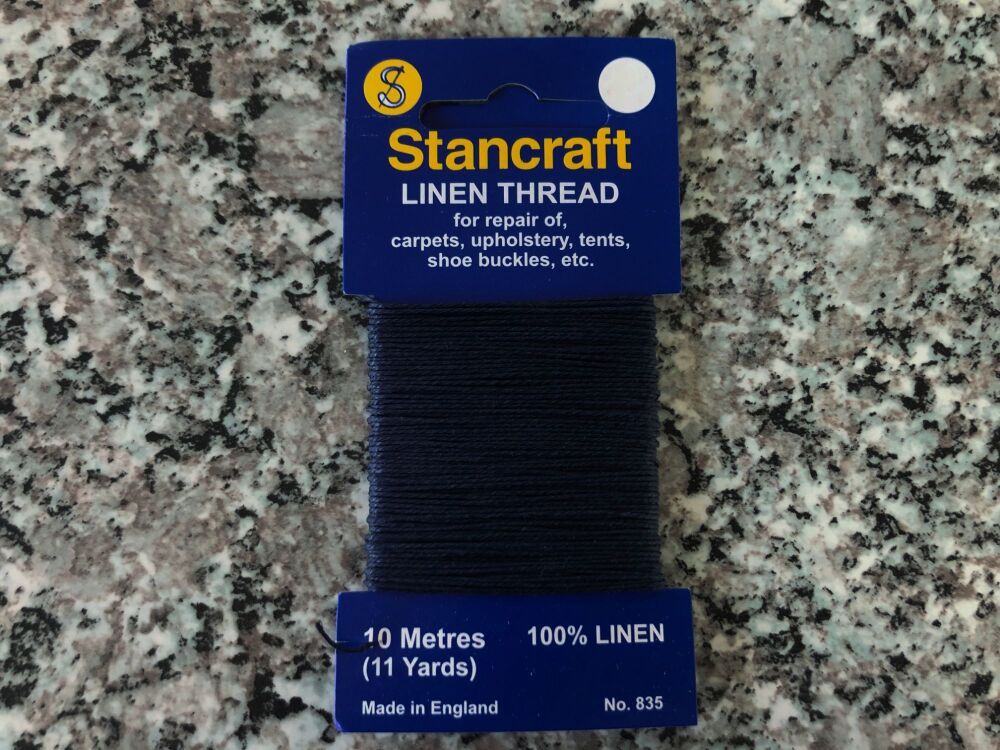 Stancraft Black Linen Thread