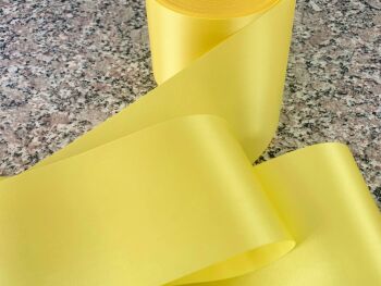 Yellow Satin Ribbon