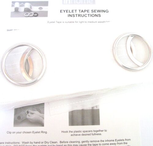 Curtain Eyelet Rings Fabric Tape