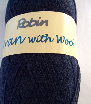 Robin Aran Wool 400g Ball – French Navy