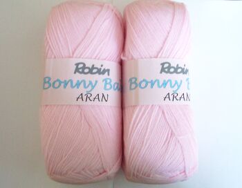 Robin Bonny Babe Aran Wool 400g Candy Pink