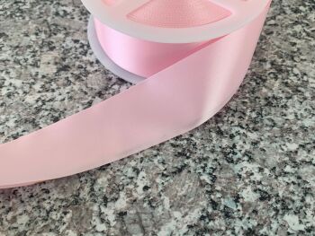 Blanket Binding Pre Folded Baby Pink Satin Trimming Ribbon Half Metre