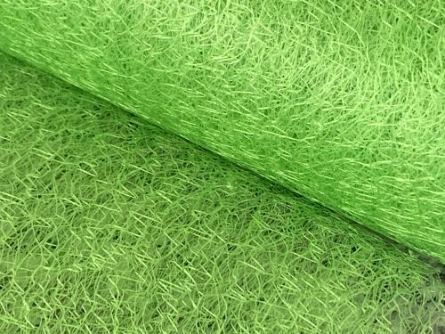Lime Green Spider Web Net 15cm Netting Craft Material 1m Club Green