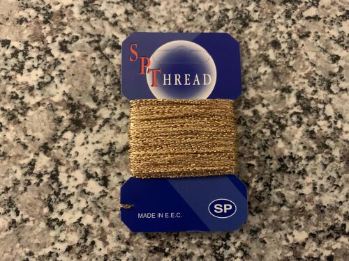 SP Glitz Decorative Glitter Thread Gold 10 Metres
