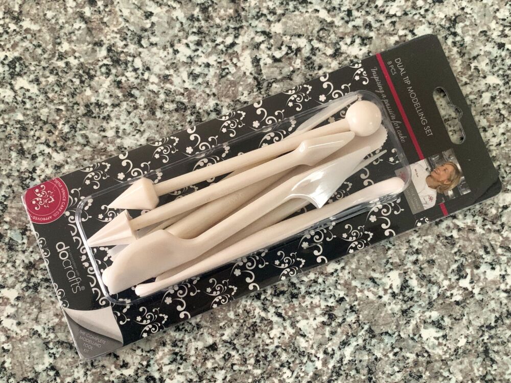 Little Venice Cake Company 8 Piece Modelling Tools Set 235100
