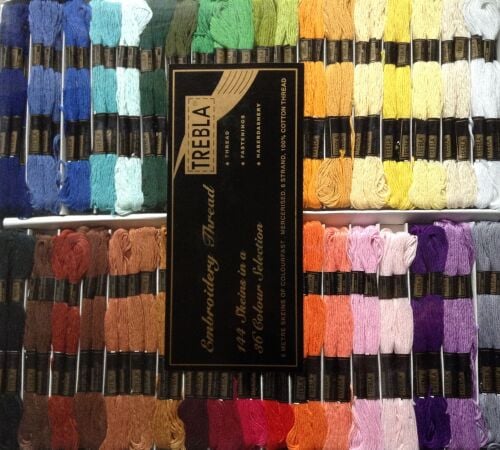 Cross Stitch Threads - Boxed Set Of 144 Embroidery Skeins