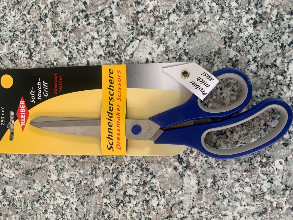 Kleiber Soft Grip Dressmakers Scissors Shears 10 inch/250mm