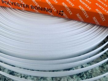 White Boning Tape For Corsetry Costumes Lingerie