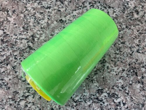 Fluorescent Lime Overlocker Thread 5000 Yards Cone