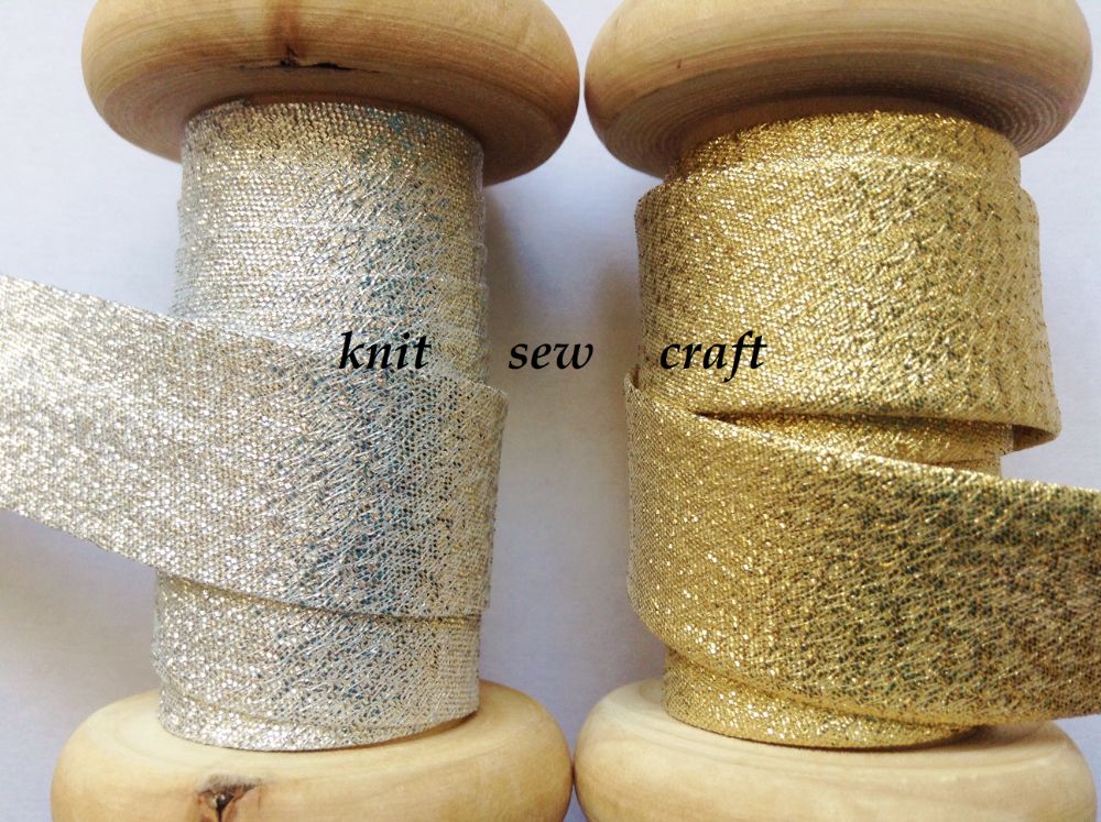 Metallic Bias Binding