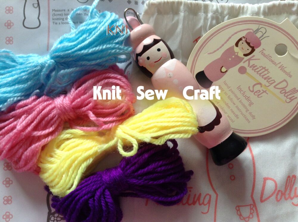 traditional french knitting nancy dolly tricotin with wool