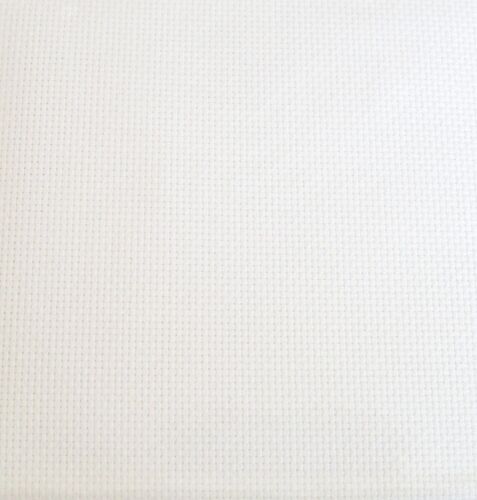 Aida Fabric 14 Count White 50cm x 35cm Sheet