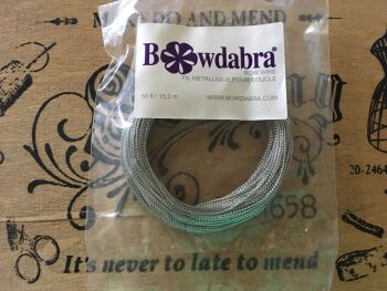 Darice Bowdabra Bow Making Wire 50 ft Pack, Silver