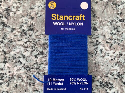 Royal Blue Darning Wool - Stancraft UK