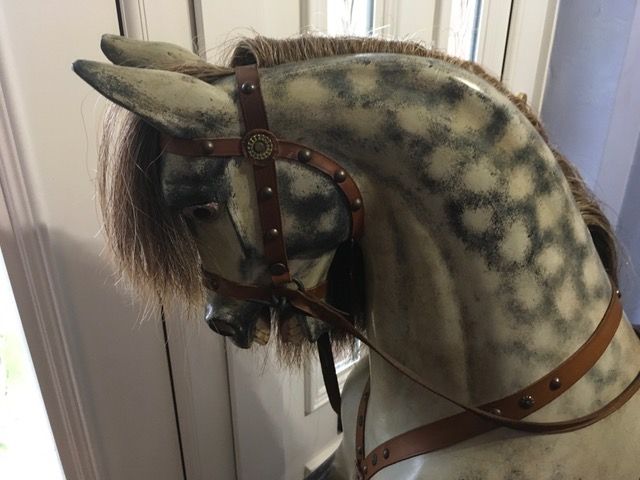 For Sale - F H Ayres Extra Carved Extra Large Rocking Horse