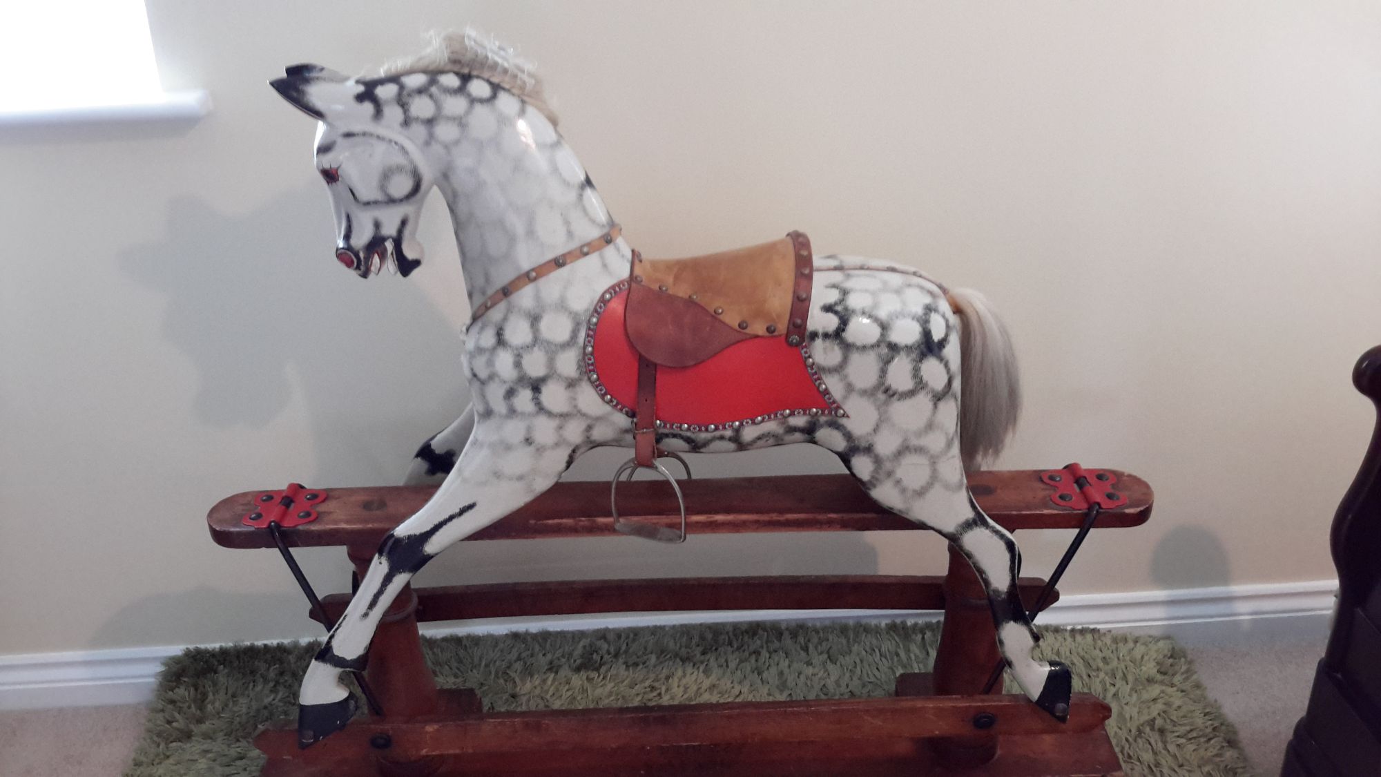 For sale - F H Ayres antique rocking horse Henry