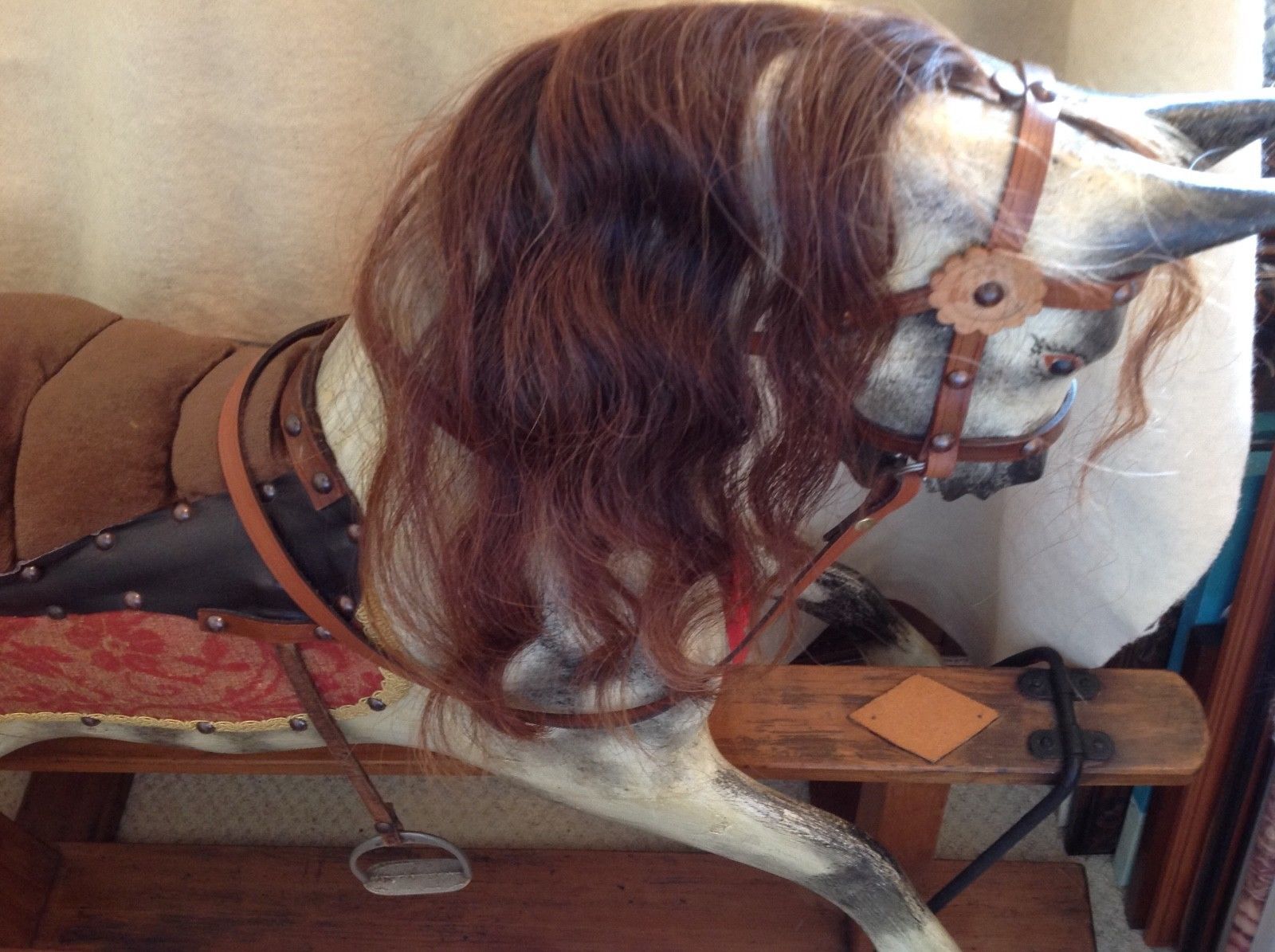 Collinsons rocking horse for sale restored