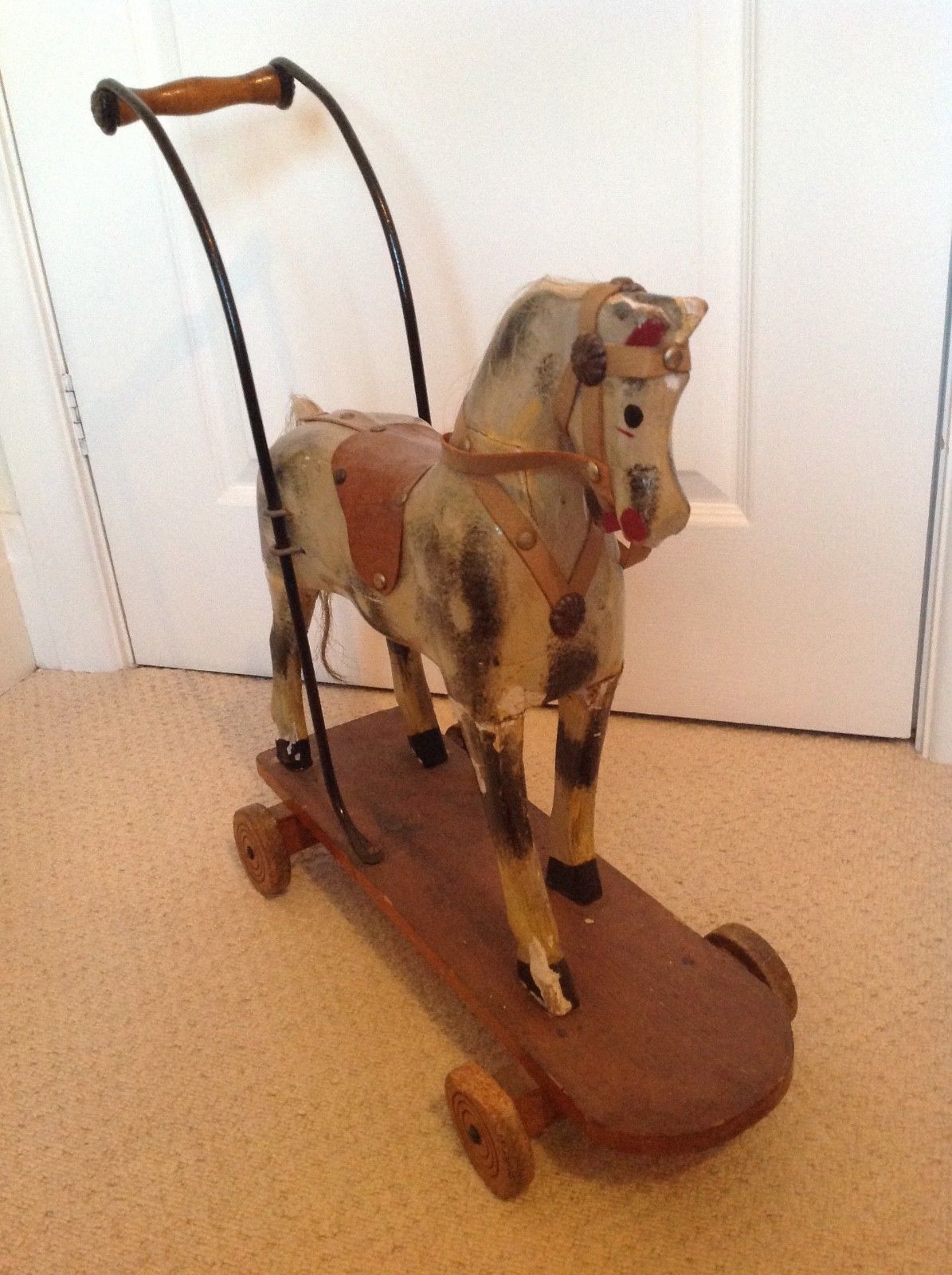 antique toy horses