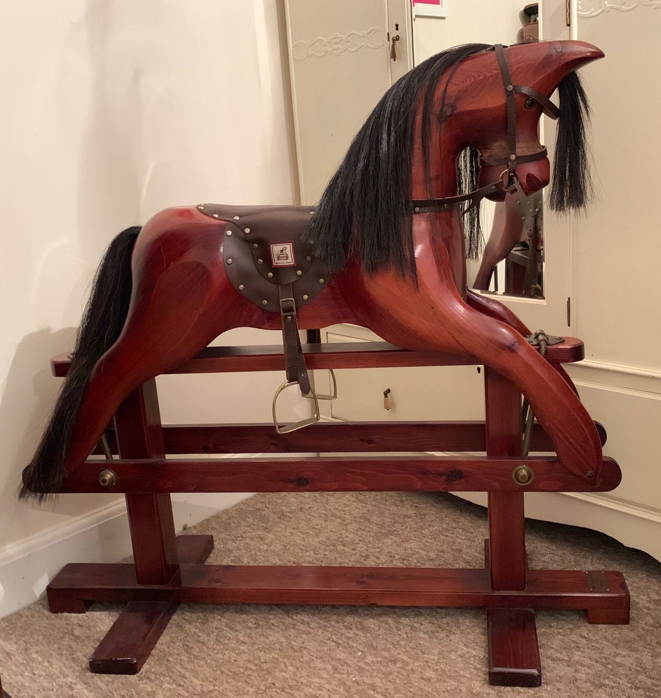 mamma and pappa rocking horse