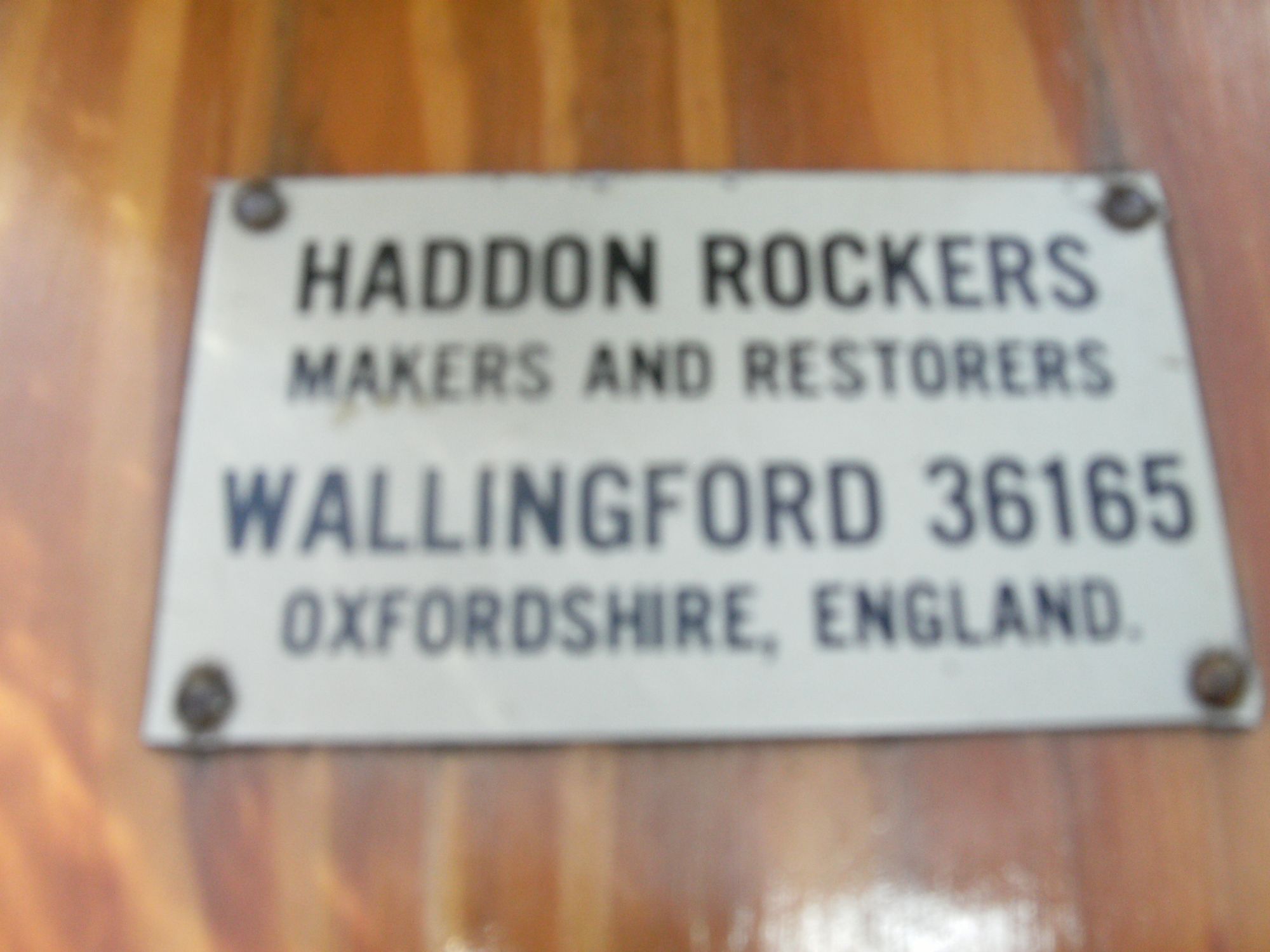 Haddon Rocking Horse Plaque