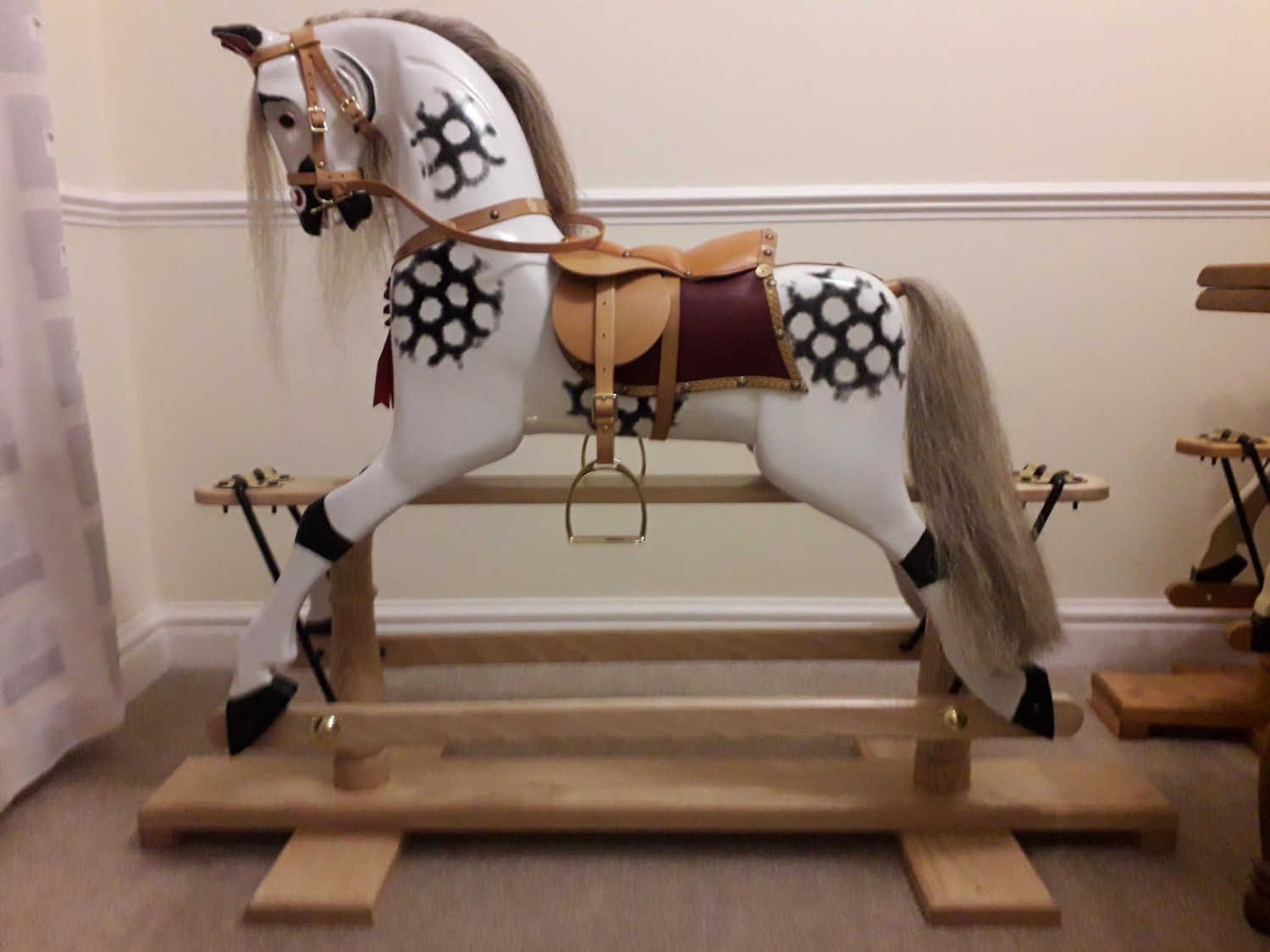 Rocking horses for sale in the Rocking Horse Attic. Take a look at the