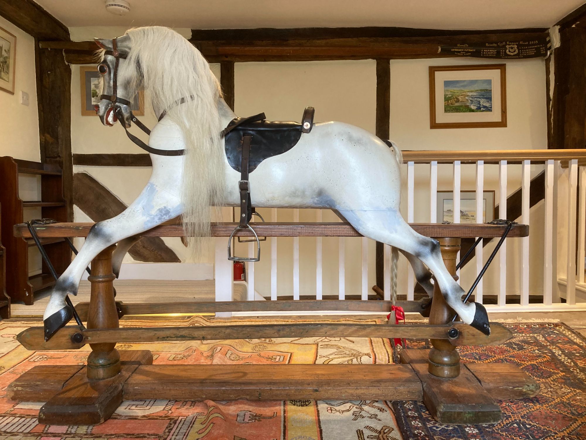Realistic bespoke restoration of achaddon rocking horse