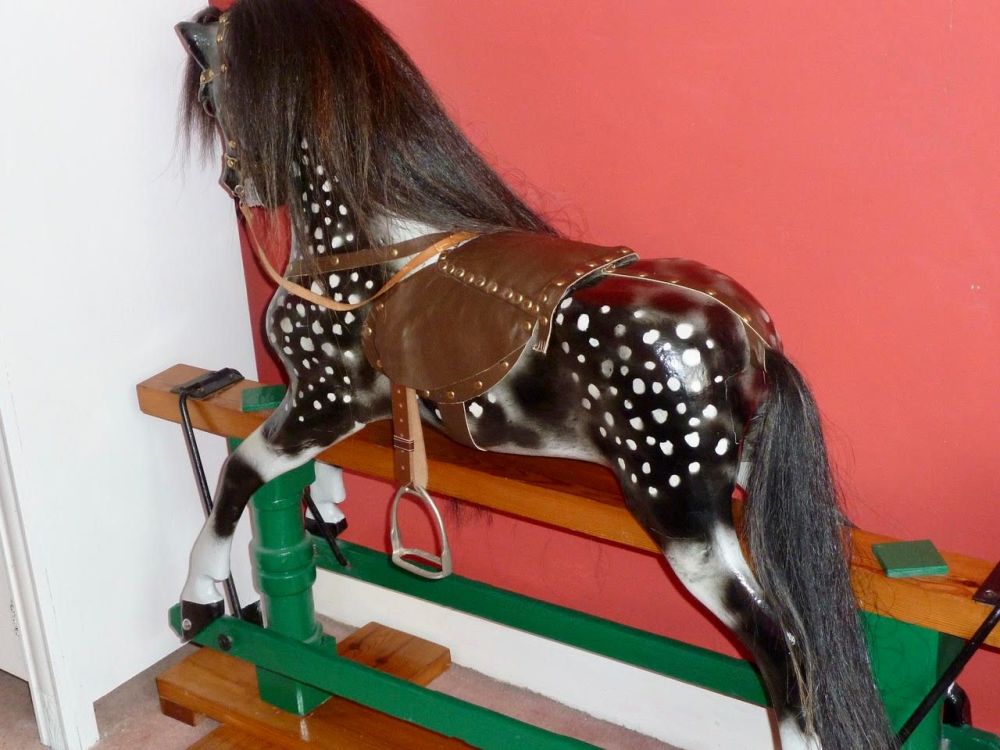 Stolen Wood Old Rocking Horse - If you have seen or been offered this rocking horse for sale 
