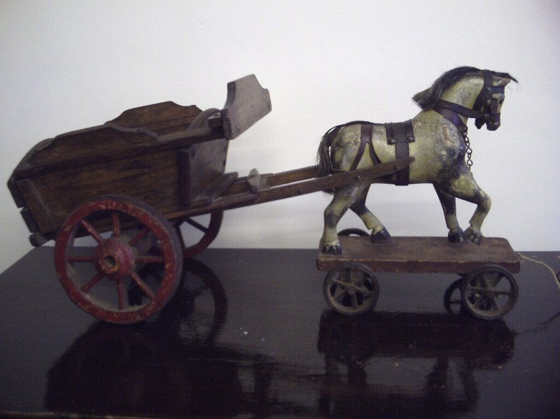 antique toy horse 