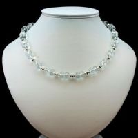 Blog - Rock Crystal and Sterling Silver Necklace