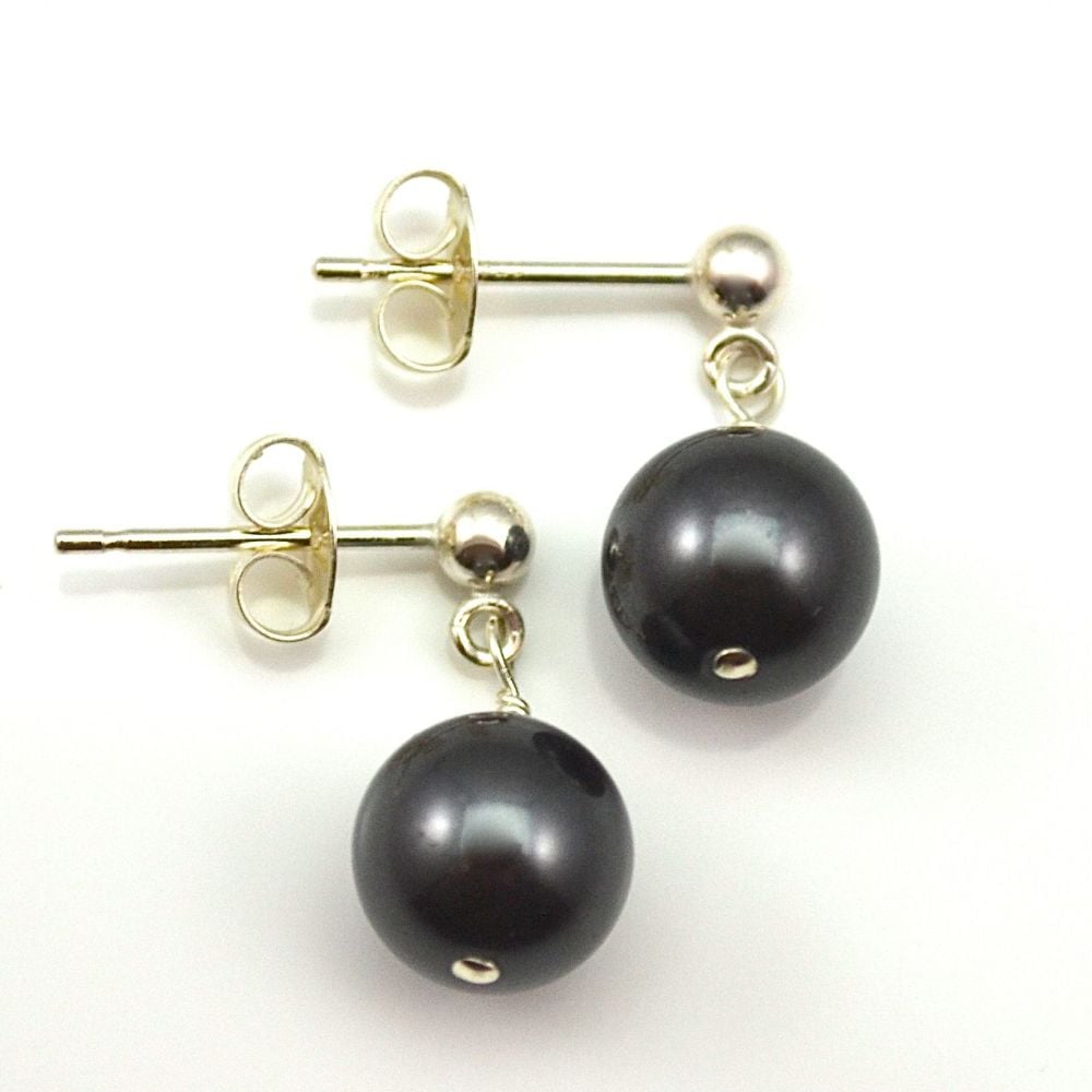 Classic Crystal Pearl Earrings