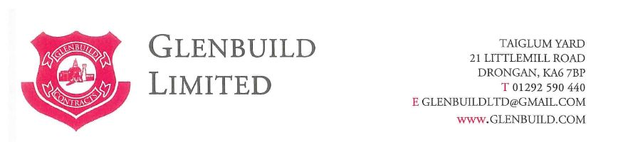 Glenbuild Limited, site logo.