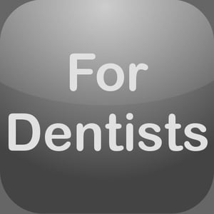 For Dentists Grey button