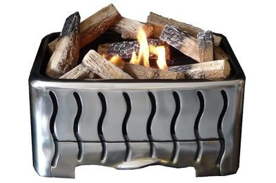 New York Bioethanol Fire Basket