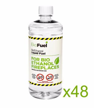 Bio Ethanol Fuel 48L (48x1L bottles)