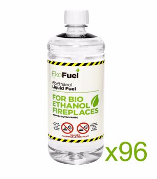 Bio Ethanol Fuel 96L (96x1L bottles)
