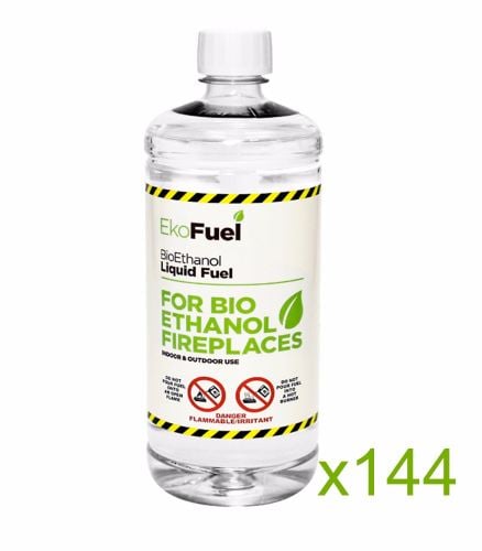 Bio Ethanol Fuel 144L (144x1L bottles)